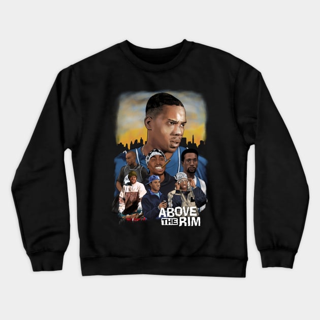 Above The Rim Crewneck Sweatshirt by Jones Factory